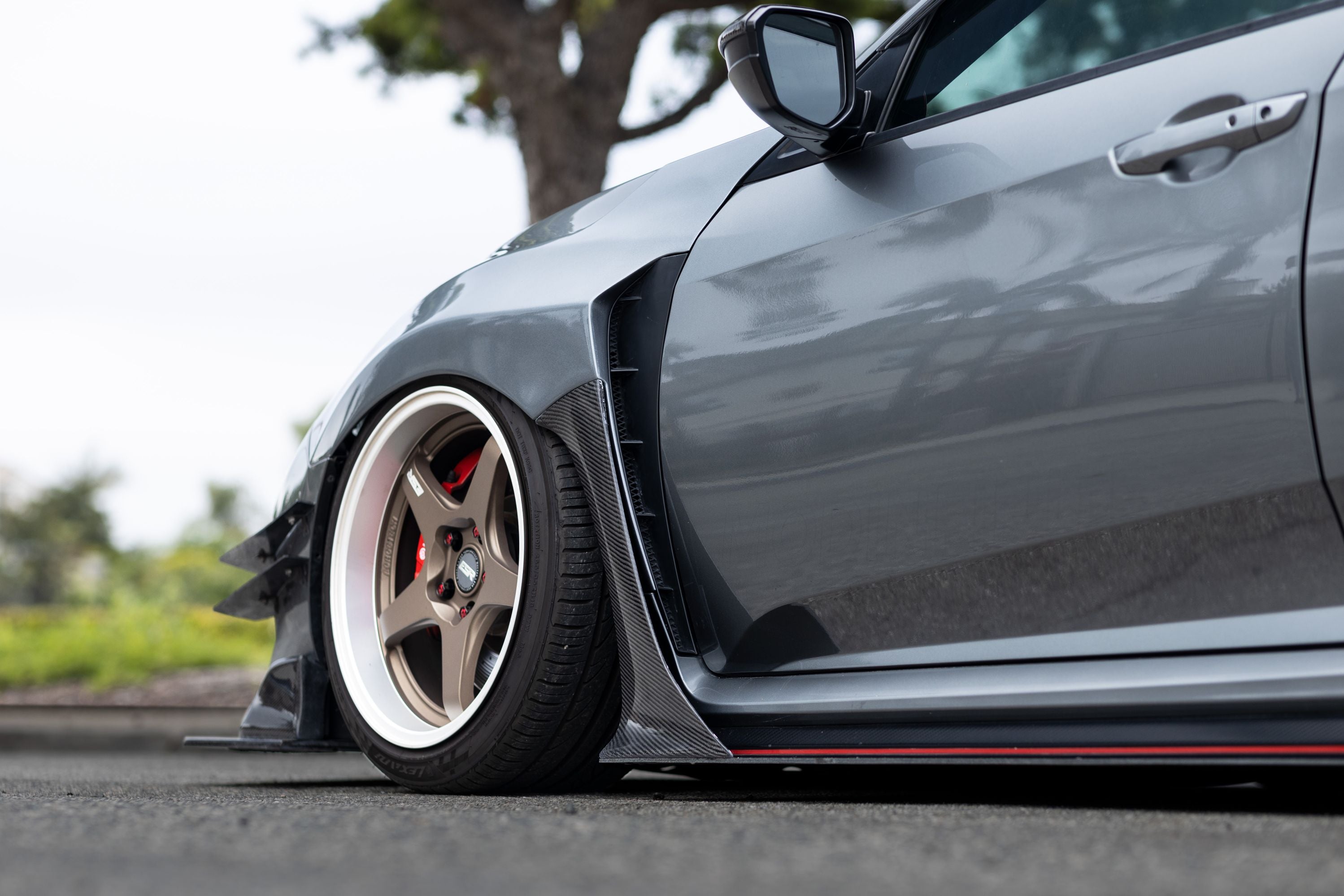 Sayber Honda Civic Type R FK8 Front Wide Fenders +25mm – Sayber Design