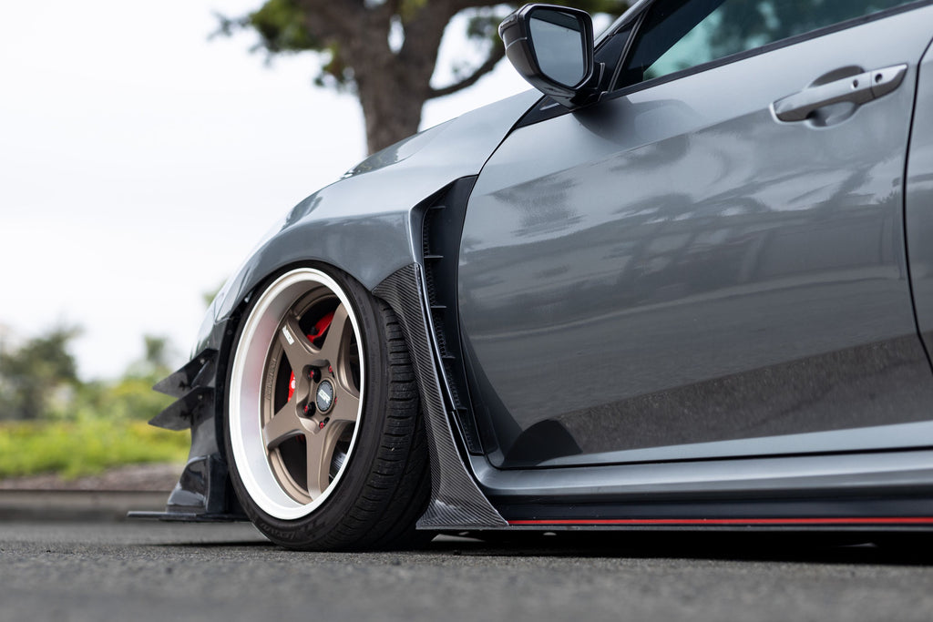Sayber Design Honda Civic Type R FK8 Front Wide Fenders +25mm