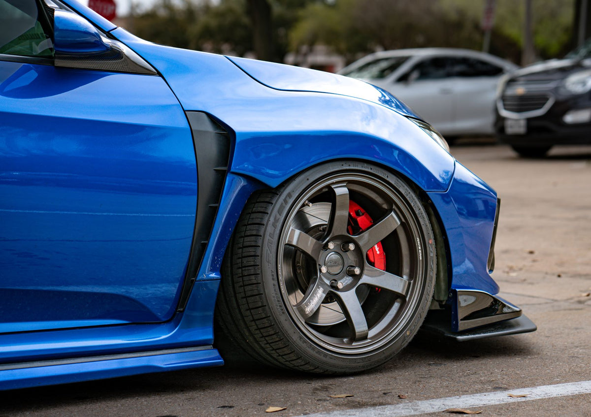 Fk8 Rear Fender Sayber Honda Civic Type R FK8 Front Wide Fenders +25mm – Sayber Design