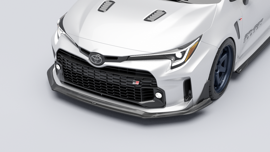 Sayber Design GR Corolla Carbon Front Lip (GZEA14)