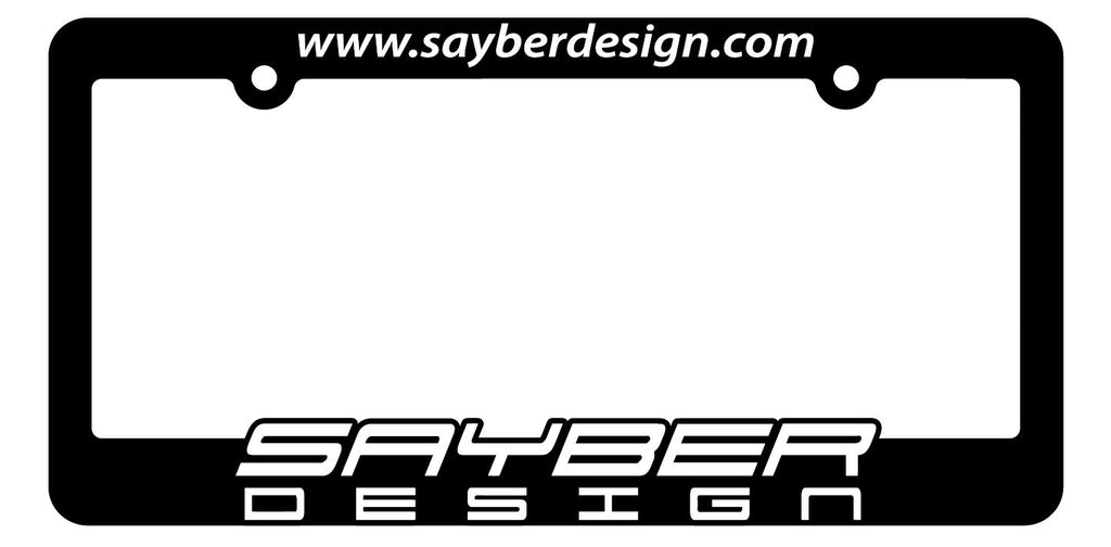 Sayber Design License Plate Frame